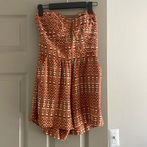 Mixed color romper! Size small. Good for summer or fall with boots.